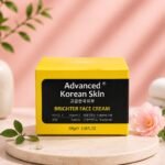 Advanced Korean Skin Brighter Face Cream with Vitamin C, Hyaluronic Acid, Turmeric & Niacinamide 100g