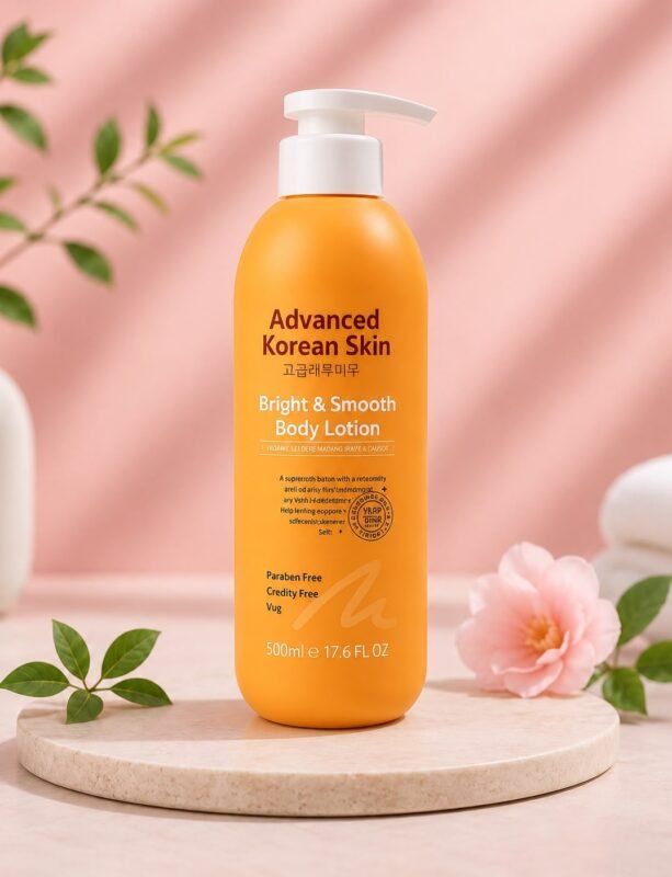 Advanced Korean Skin Bright & Smooth Body Lotion 500ml