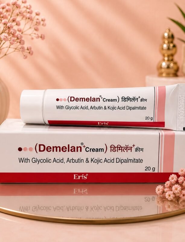 Demelan Cream 20g, Glycolic Acid, Arbutin & Kojic Acid Dipalmitate