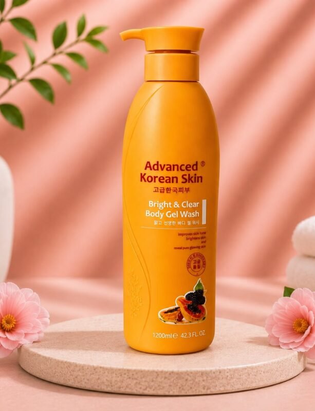 Advanced Korean Skin Bright & Clear Body Gel Wash 1200ml