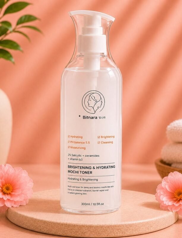 Bitnara Brightening & Hydrating Mochi Toner 300ml
