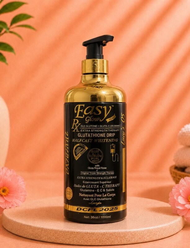 Easy Glow Rx Glutathione Brightening Body Lotion 1000ml