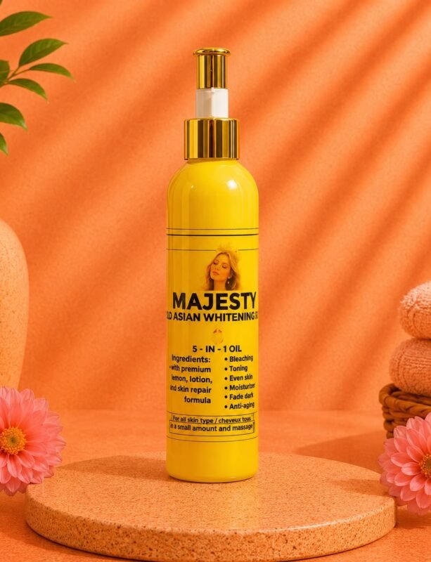 Majesty 5-in-1 Brightening & Moisturising Body Oil