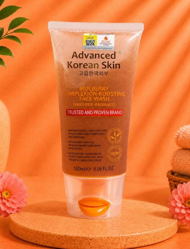 Advanced Korean Skin Mulberry Complexion Boosting Face Wash 180ml
