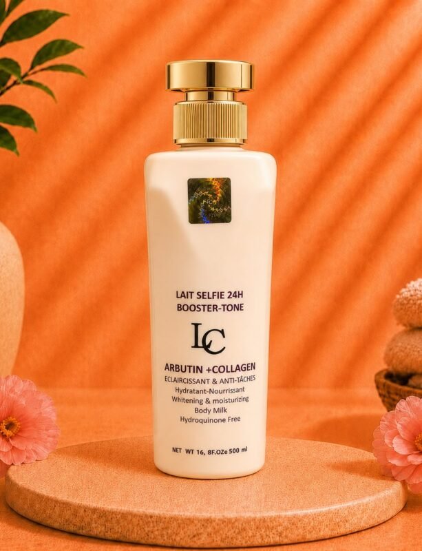 Lait Selfie 24H Booster-Tone Arbutin + Collagen Body Milk 500ml