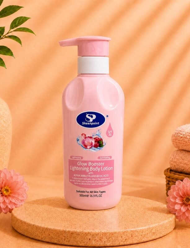Skeenpoint Glow Booster Body Lotion with Alpha Arbutin & Kojic Acid 500ml