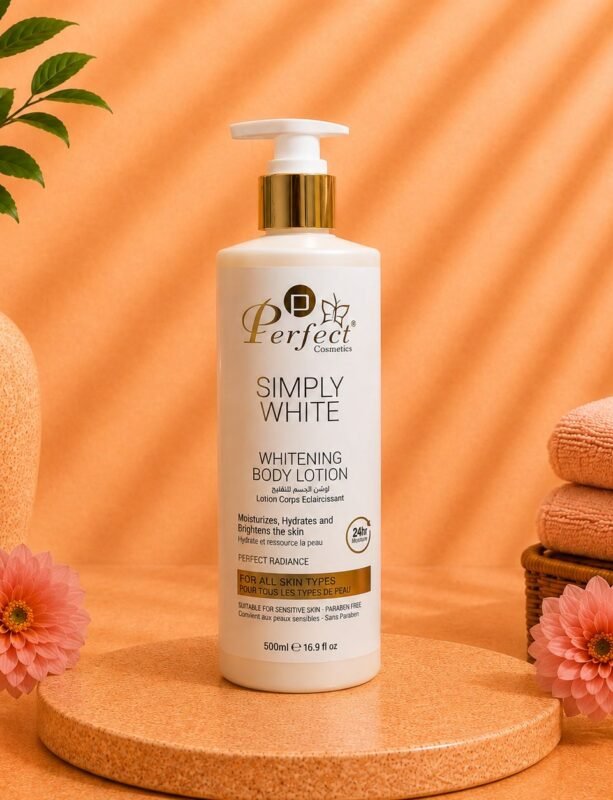 Perfect Cosmetics Simply White Brightening Body Lotion, 500ml