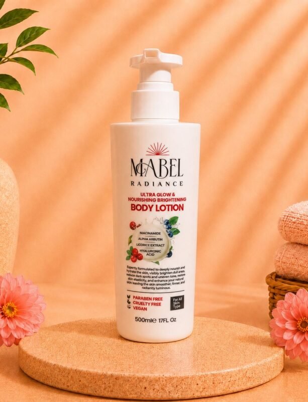 Mabel Radiance Ultra Glow & Nourishing Brightening Body Lotion, 500ml