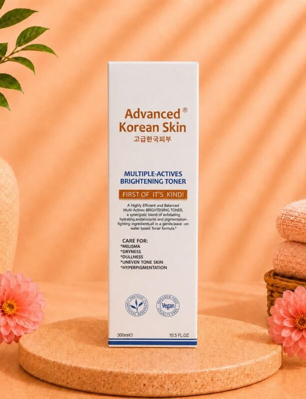 Advanced Korean Skin Multiple-Actives Brightening Toner, 300ml