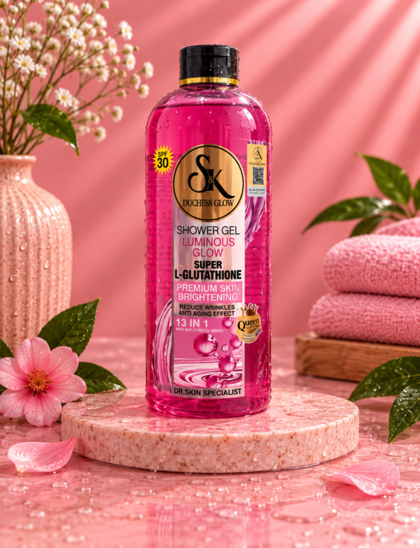 S&K Duchess Glow Luminous Glow Shower Gel, Super L-Glutathione