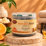 Toke African Natural Soap Orange Formula with Shea Butter & AHA, 500g