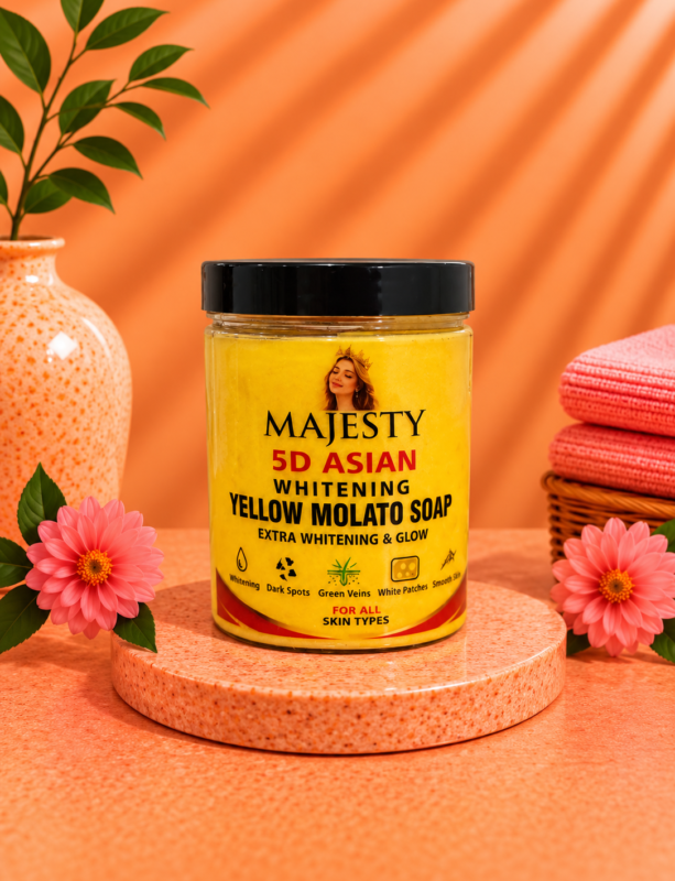 Majesty 5D Asian Yellow Molato Soap
