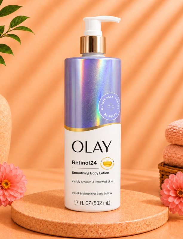 Olay Retinol24 Smoothing Body Lotion, 502ml
