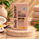 Clini-Tone Body Butter Mild Lightening Glow Bath Soap, 200g