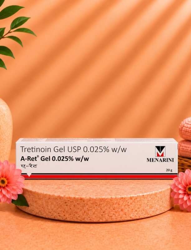 Tretinoin A-Ret Gel 0.025% w/w, 20g