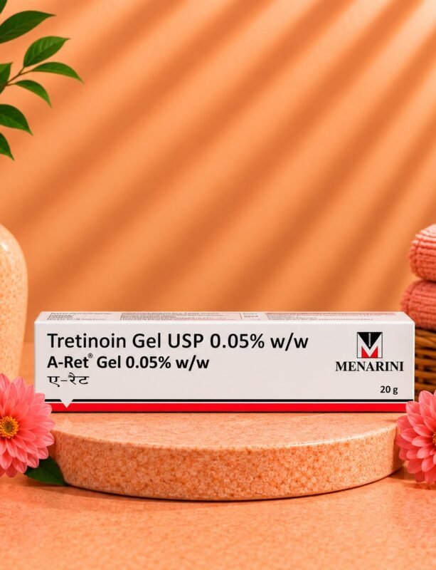 Tretinoin A-Ret Gel 0.05% w/w, 20g