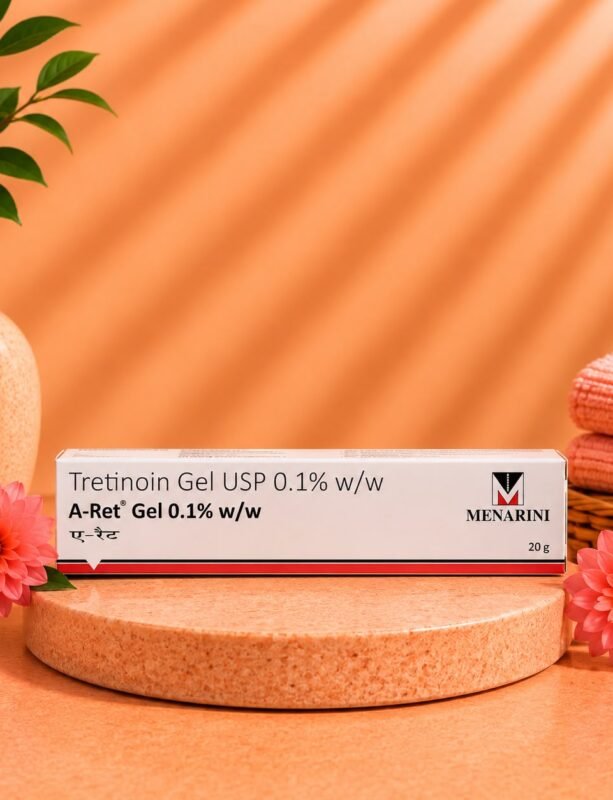Tretinoin A-Ret Gel 0.1% w/w, 20g