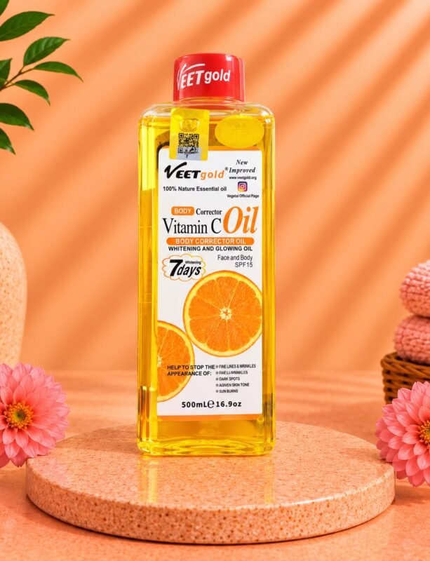 Veetgold Vitamin C Body Corrector Oil, 500ml